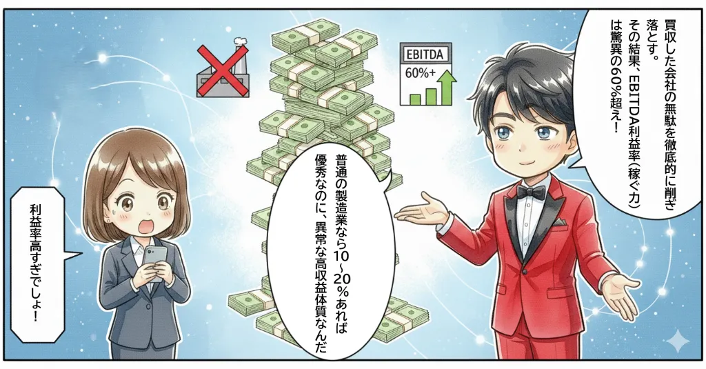 ブロードコム(Broadcom)の銘柄解説マンガ 6ページ目