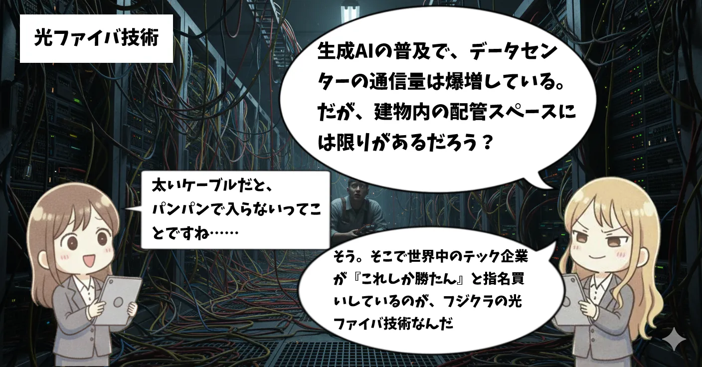 フジクラ(Fujikura)の銘柄解説マンガ 2ページ目