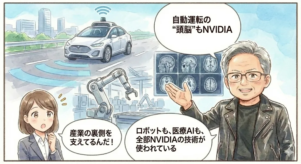 エヌビディア(NVIDIA)の銘柄解説マンガ 5ページ目
