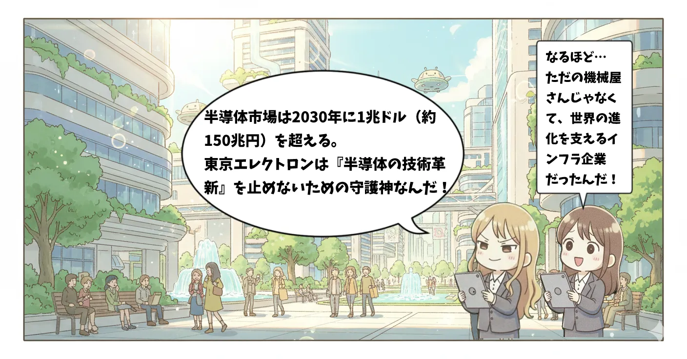 東京エレクトロン(8035)の銘柄解説マンガ7